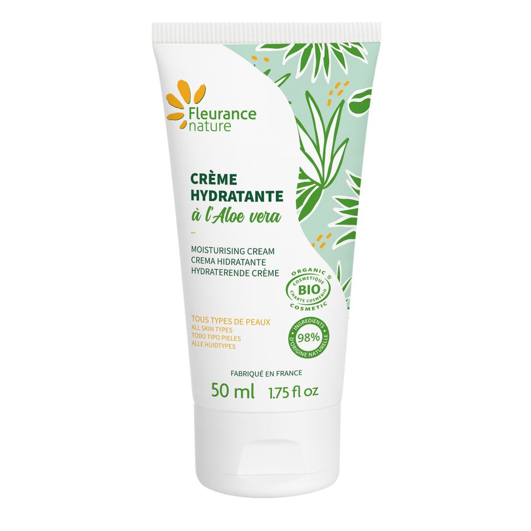 fleurance nature Crème hydratante visage à l'Aloe vera