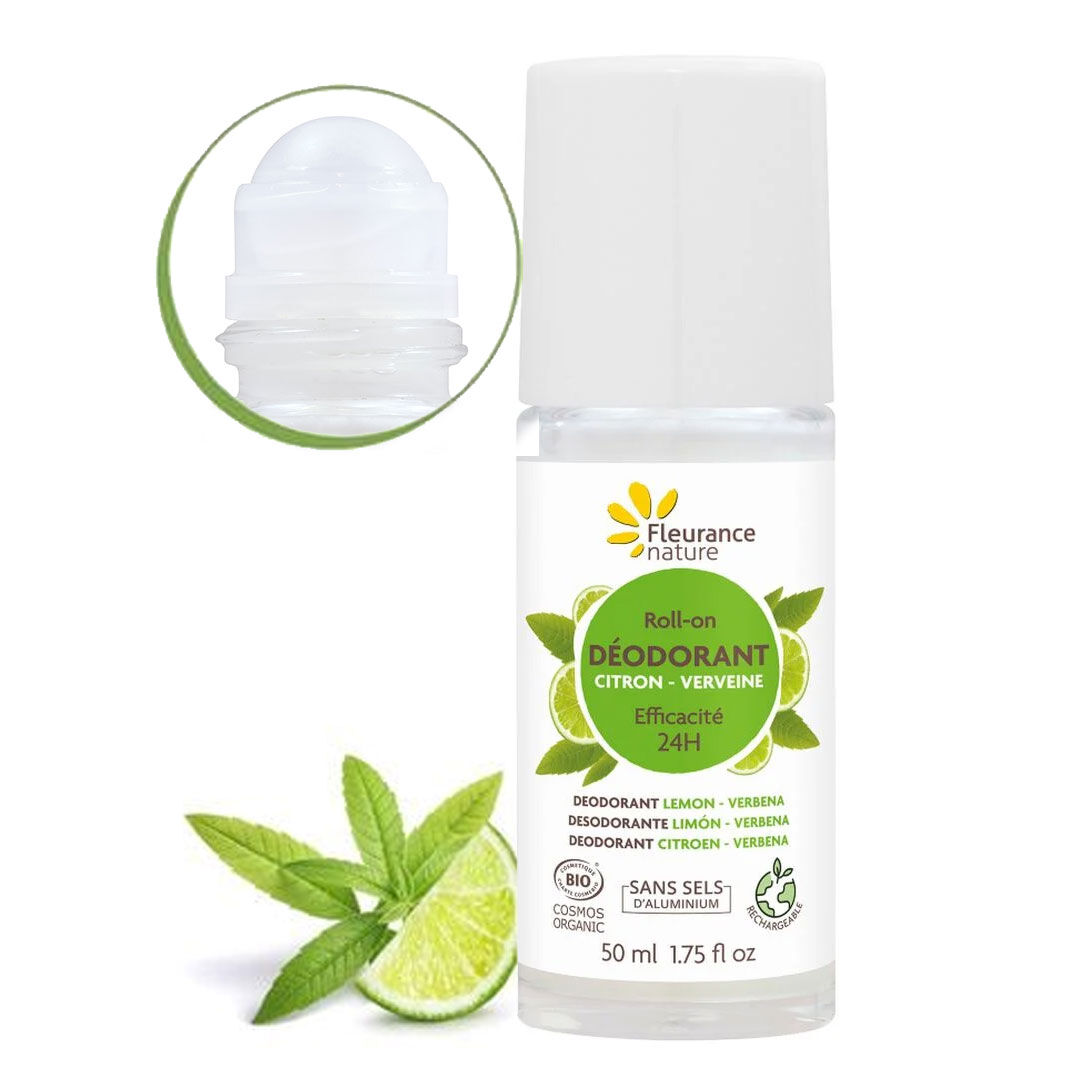 fleurance nature Déodorant Rechargeable Citron-Verveine