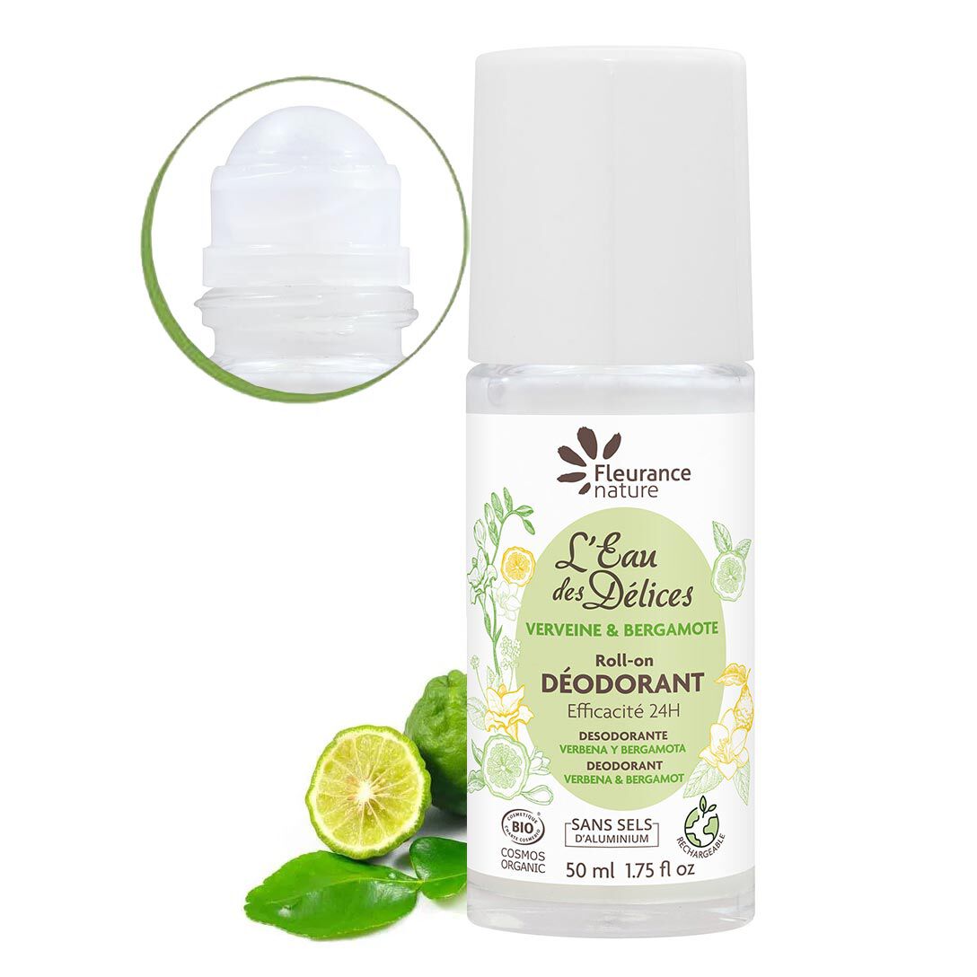 fleurance nature Déodorant Rechargeable Verveine & Bergamote