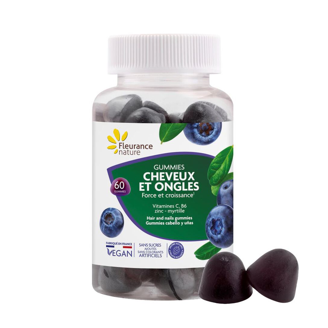 fleurance nature Gummies cheveux et ongles