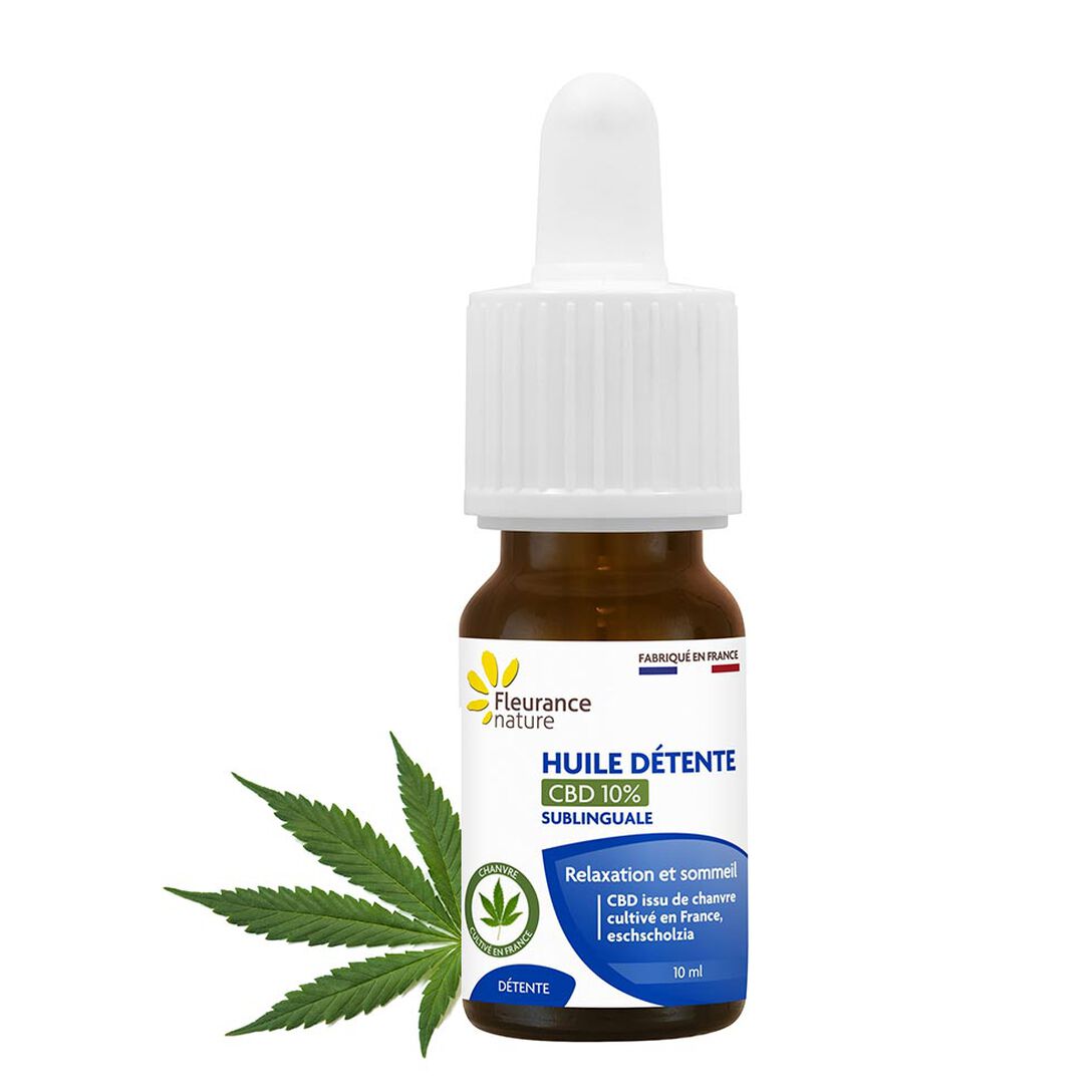 fleurance nature Huile détente CBD sublinguale