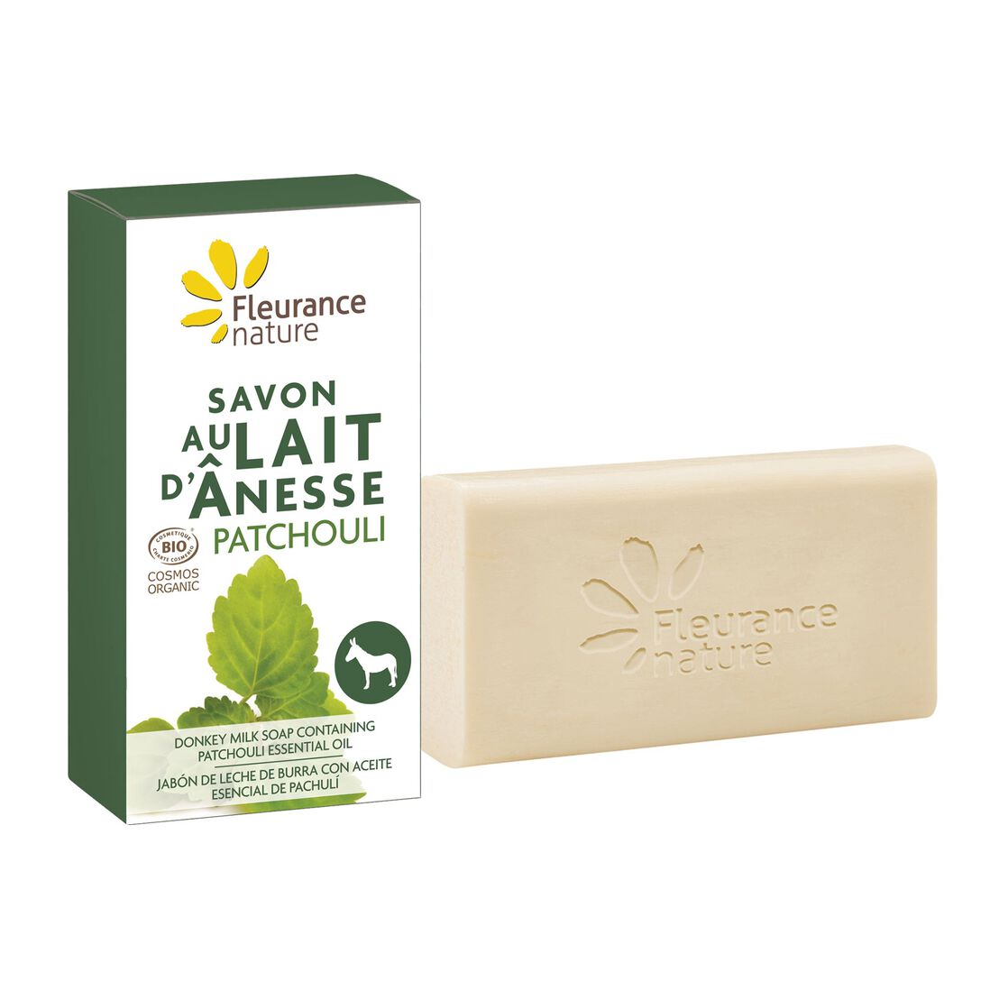 fleurance nature Savon au lait d'ânesse Patchouli