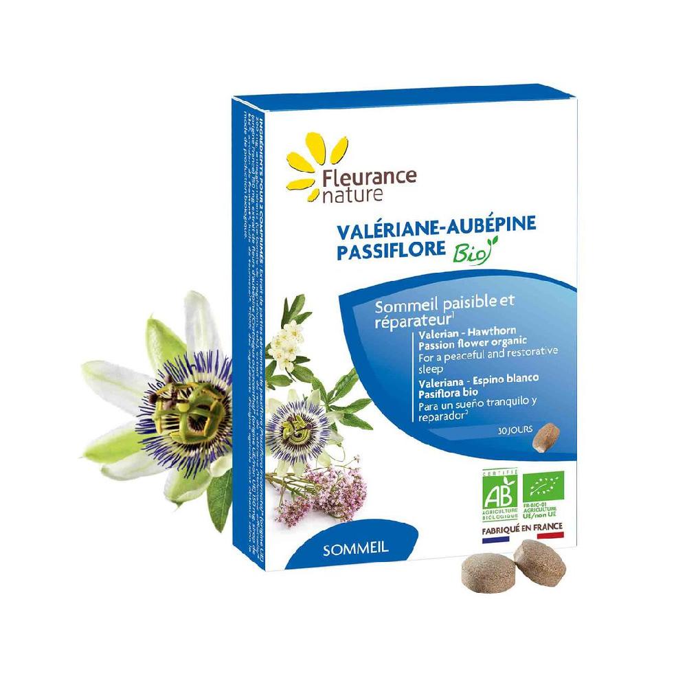 fleurance nature Valériane-Aubépine-Passiflore Bio