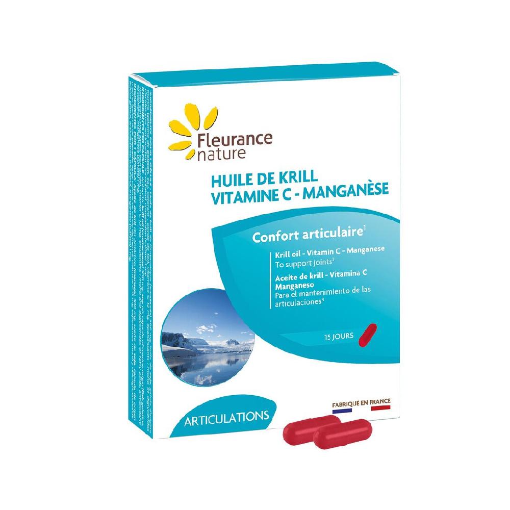 fleurance nature KRILL (Huile de krill-Vitamine C-Manganèse)