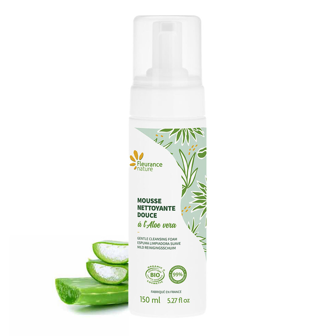 fleurance nature Mousse nettoyante douce à l'Aloe vera