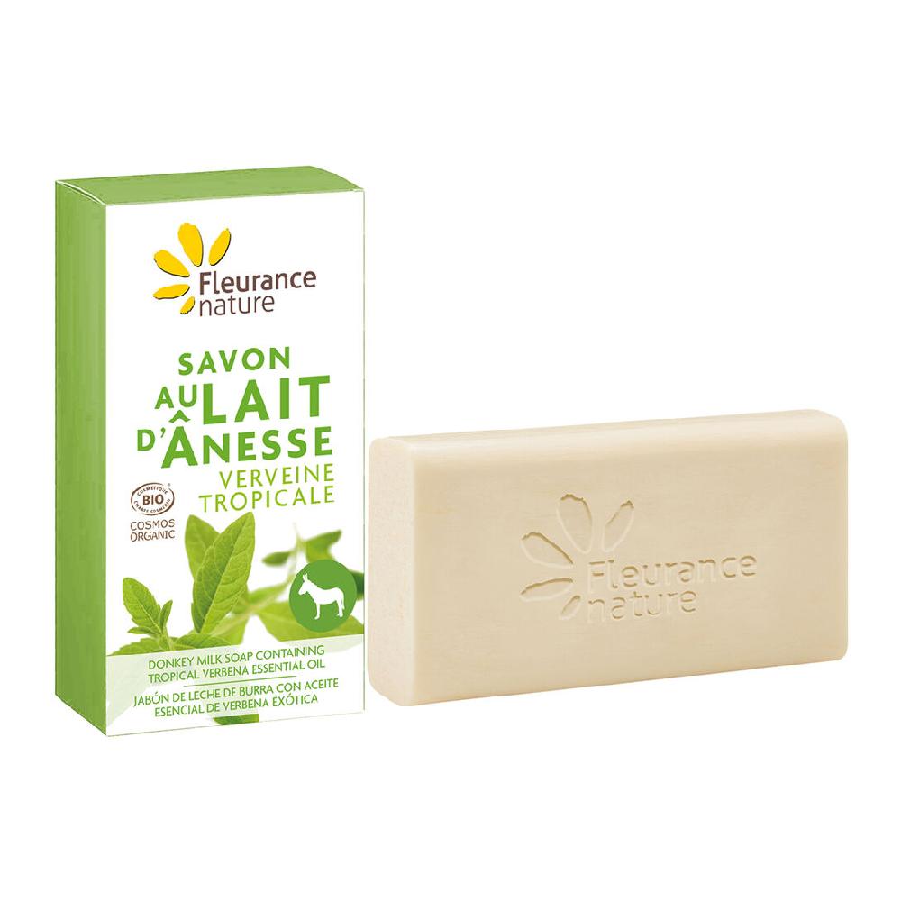 fleurance nature Savon au lait d'ânesse Verveine tropicale