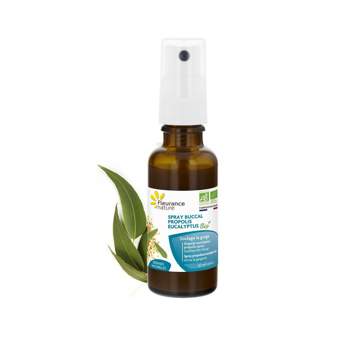 fleurance nature Spray buccal Propolis-Eucalyptus Bio