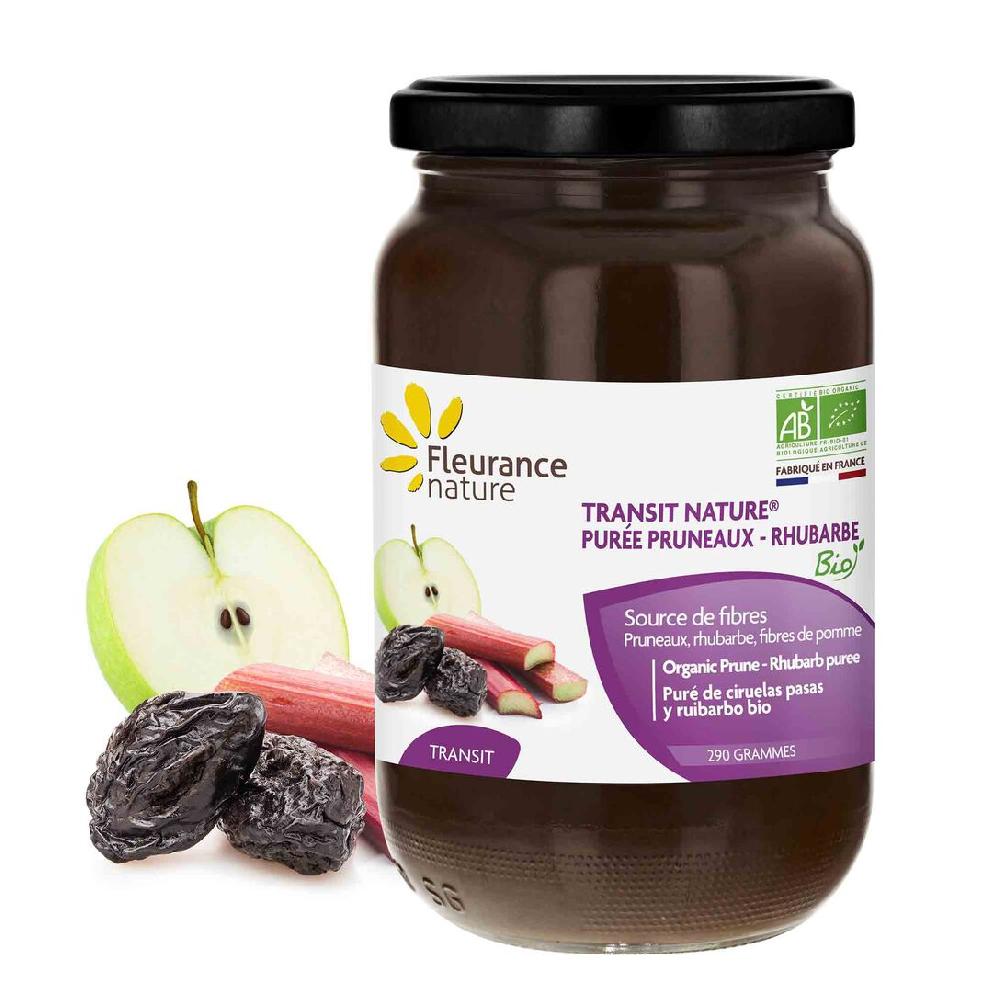 fleurance nature Transit Nature® Purée de Pruneaux–Rhubarbe Bio