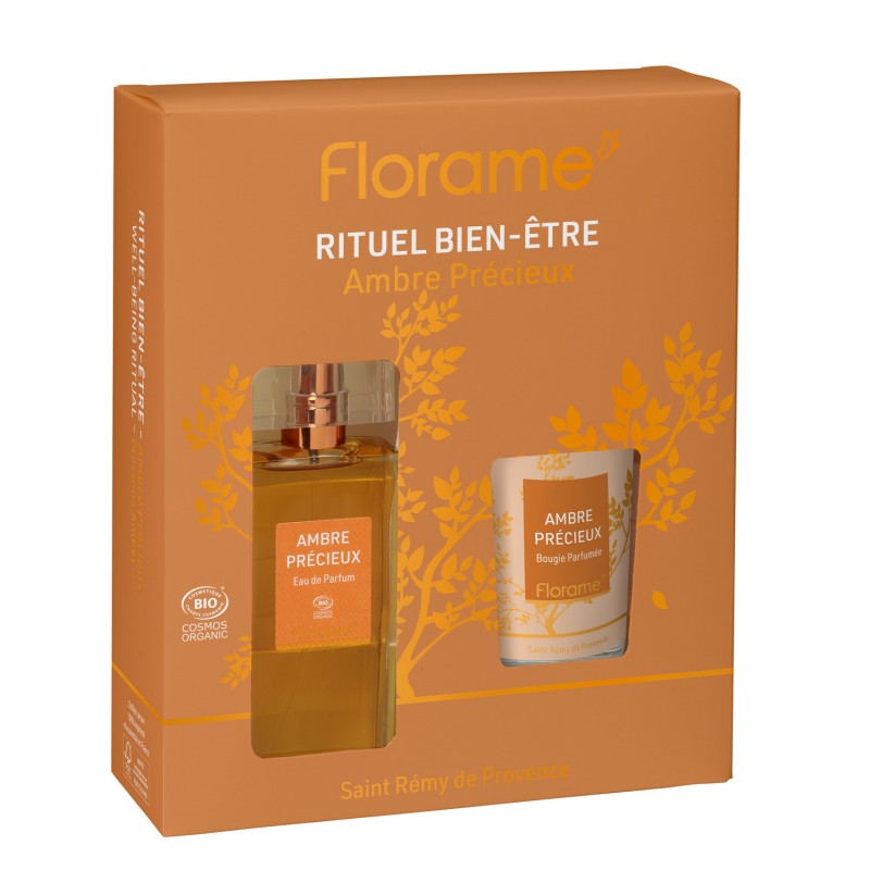 Florame Coffret Rituel Bien-Être Ambre Précieux