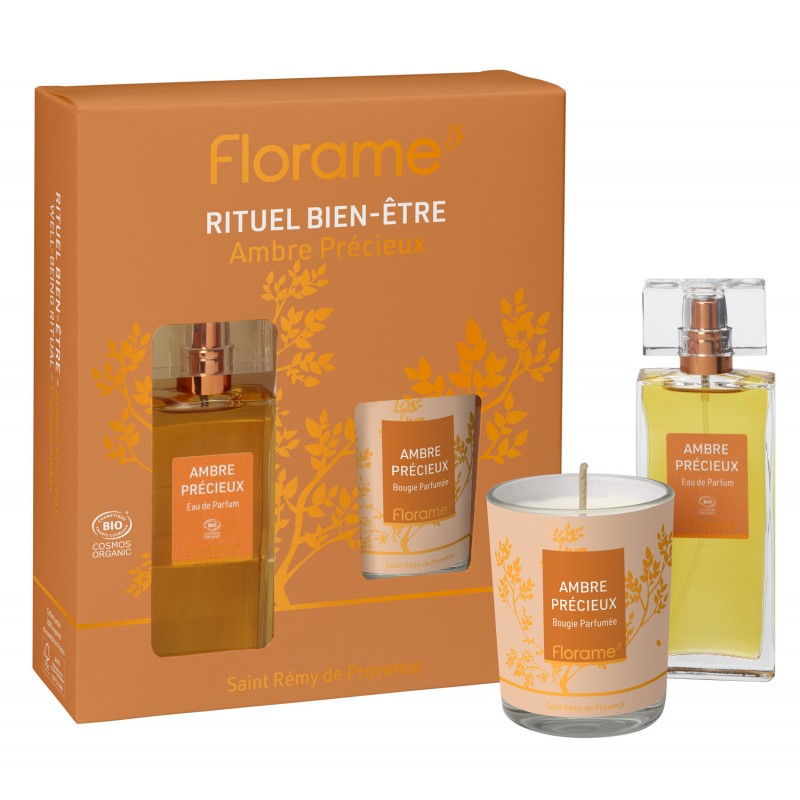 florame Coffret Rituel Bien-Être Ambre Précieux