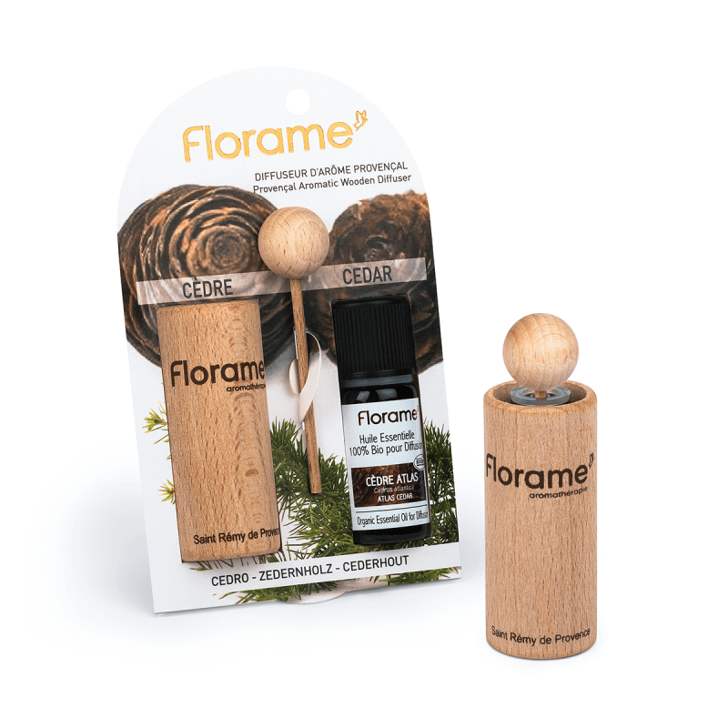 florame Diffuseur d'arôme + 1HE Cèdre