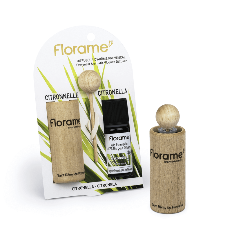 florame Diffuseur d'arôme + 1HE Citronnelle