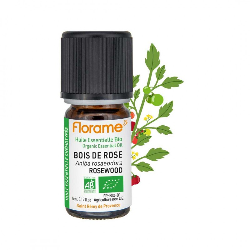 florame Huile Essentielle de Bois de Rose Bio
