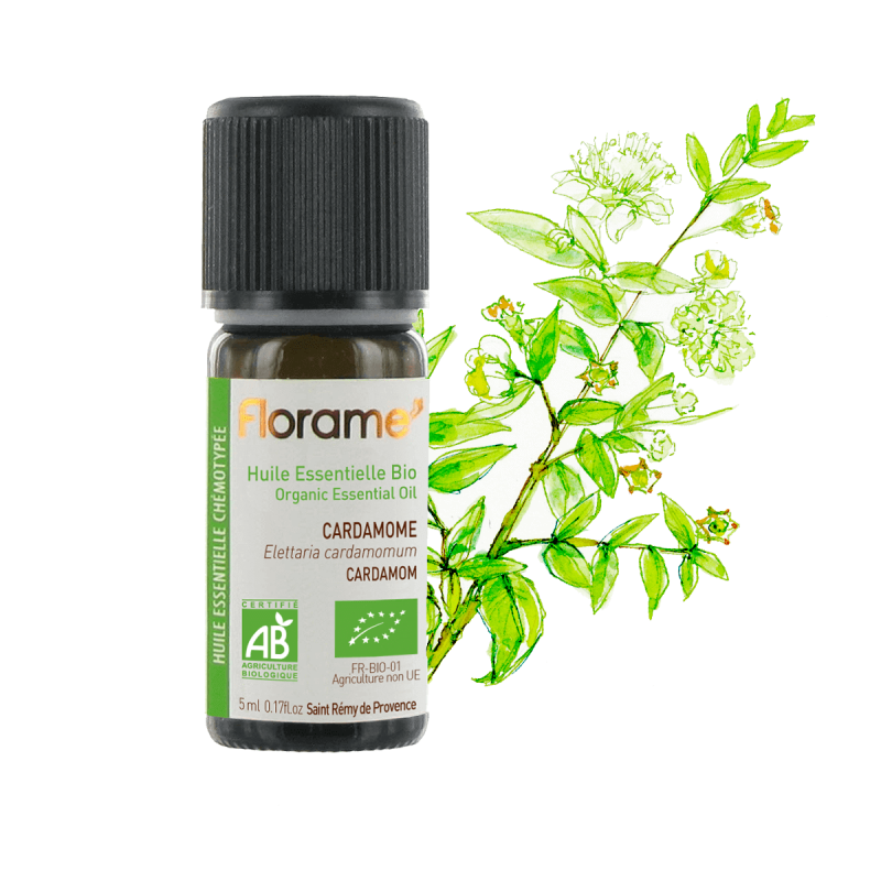 florame Huile Essentielle de Cardamome Biologique
