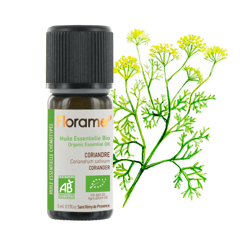 florame Huile Essentielle de Coriandre Biologique