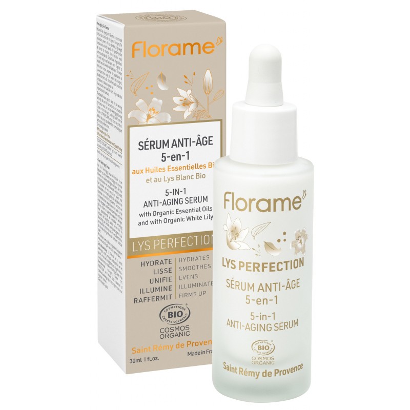 Florame Sérum Anti-âge 5 En 1 - Lys Perfection