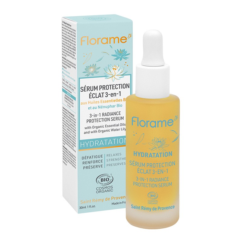 Florame Sérum Protection Eclat 3-en-1