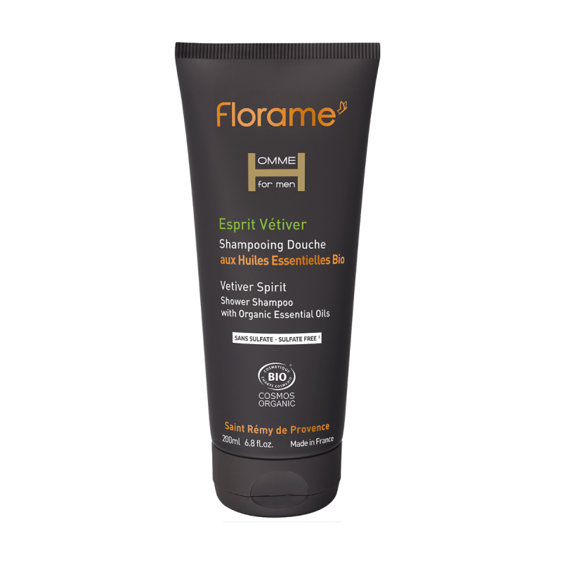 florame Shampooing Douche Esprit Vétiver