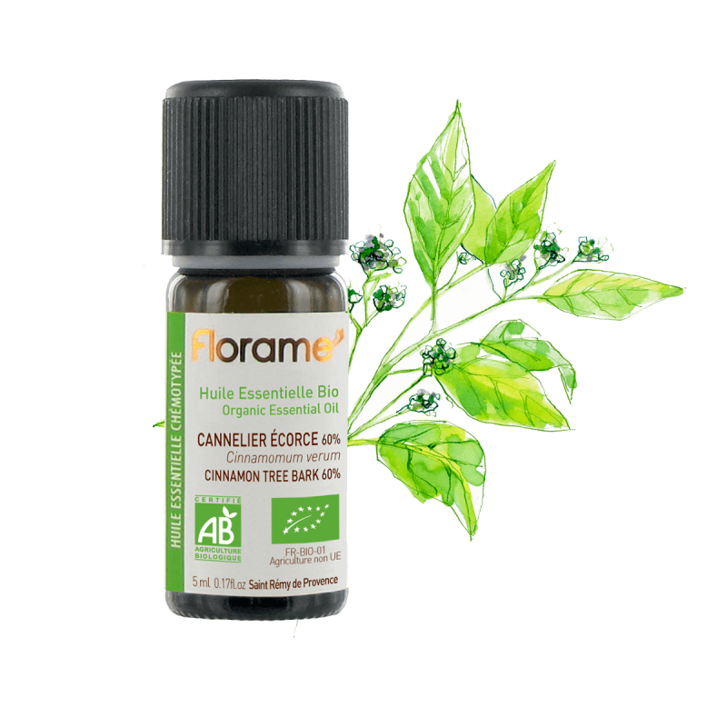 florame Huile Essentielle de Cannelier Ecorce 60% Biologique