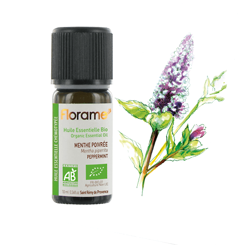 florame Huile Essentielle de Menthe Poivrée Biologique