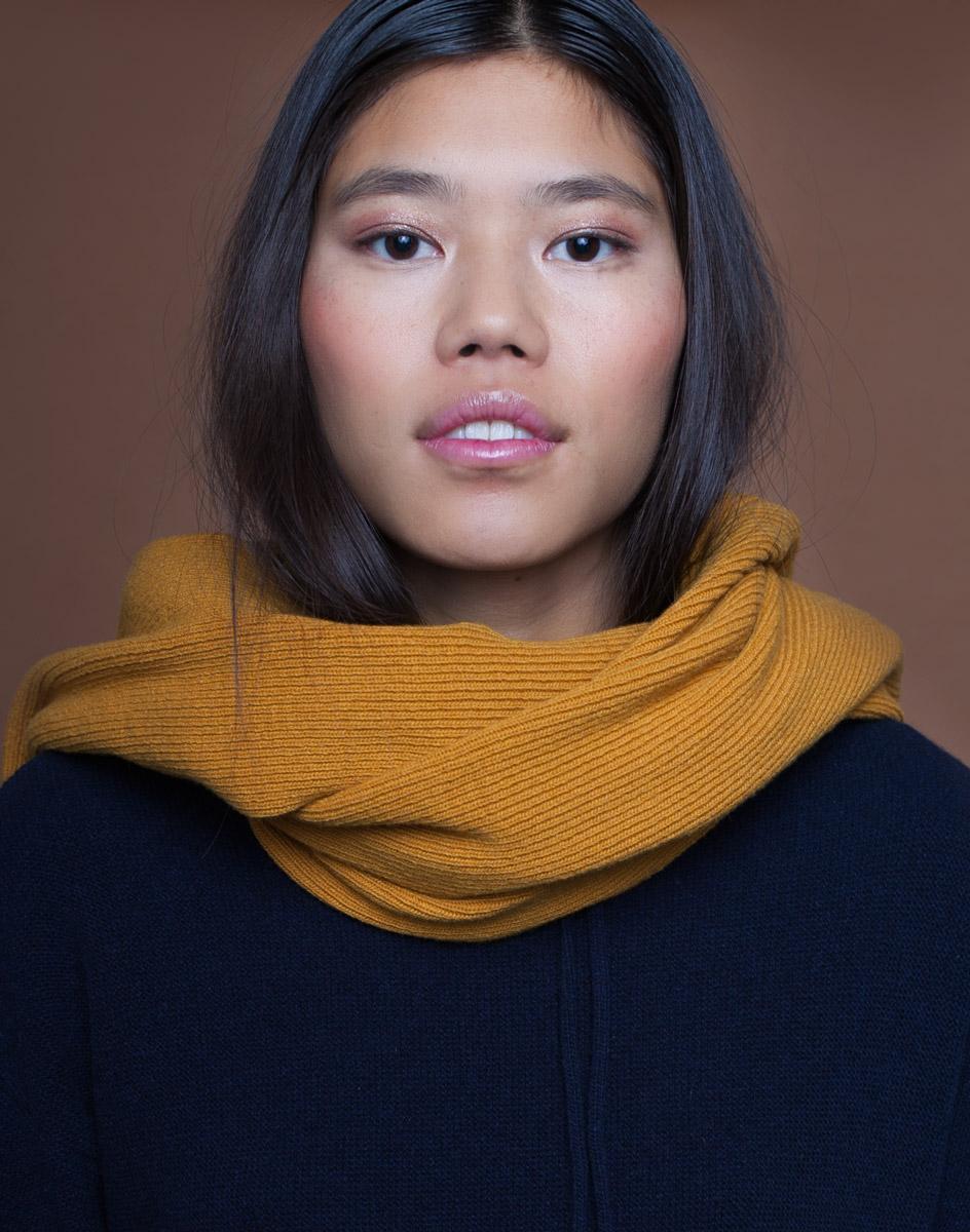 florenz Étole Cachemire & Laine Safran