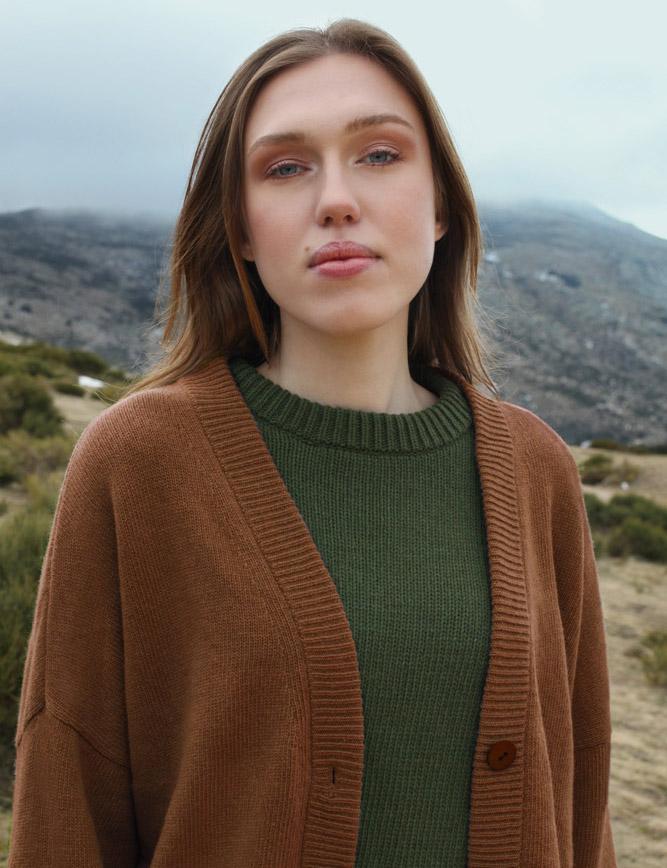 florenz Gilet Cachemire Lina Noisette