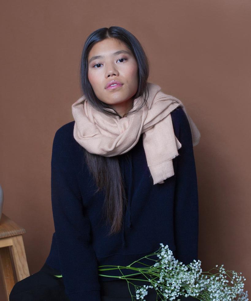 florenz Pashmina Cachemire Ecru