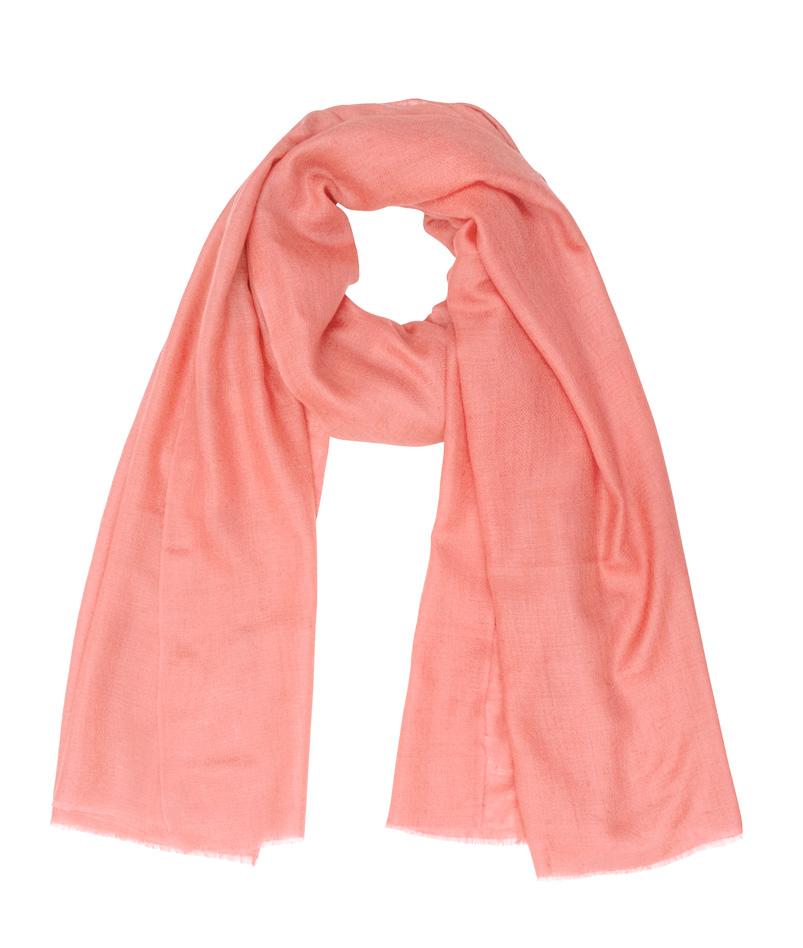 Florenz Pashmina Cachemire Rose Pêche