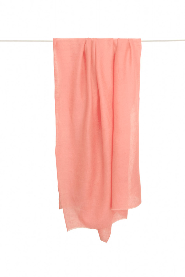 Florenz Pashmina Cachemire Rose Pêche