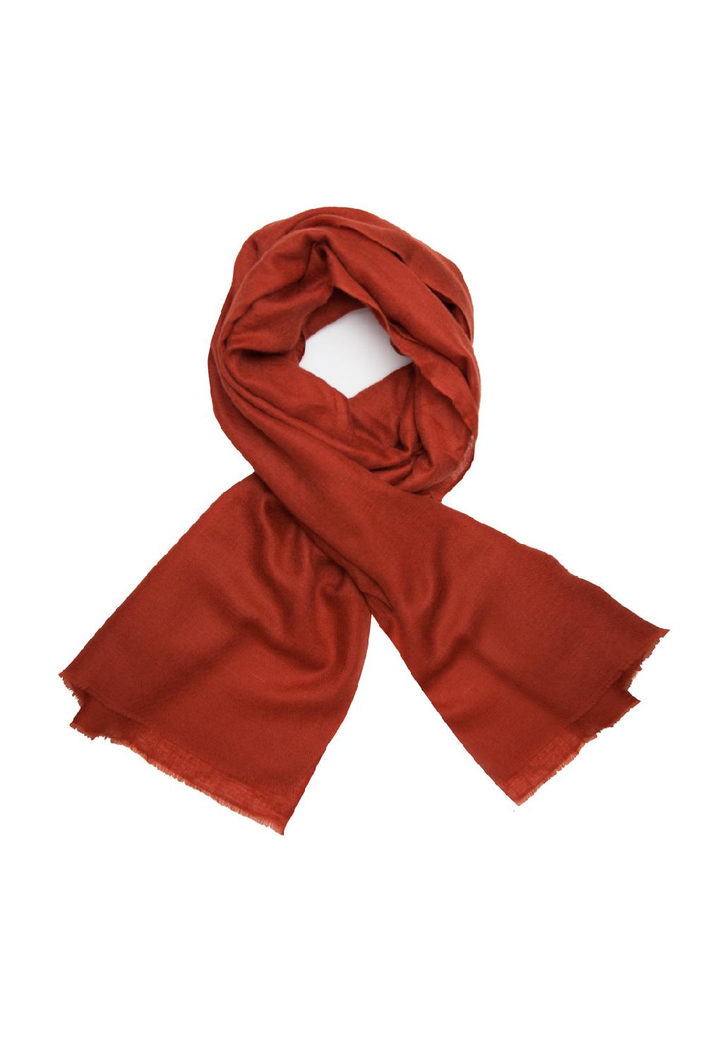 Florenz Pashmina Cachemire Rouge
