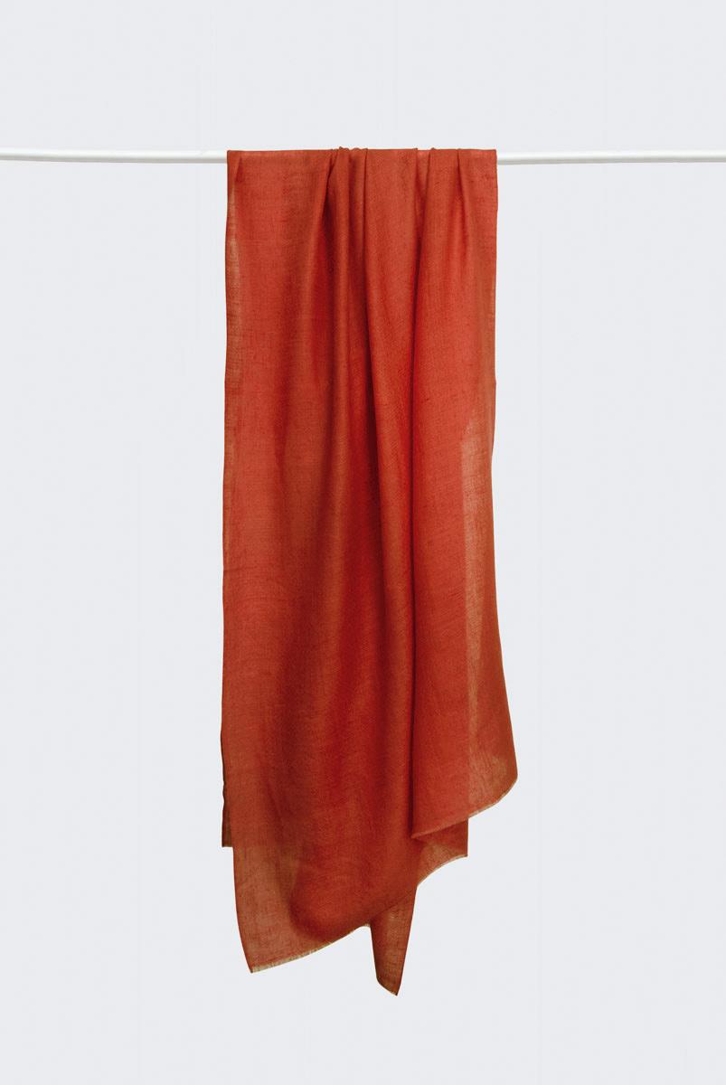Florenz Pashmina Cachemire Rouge