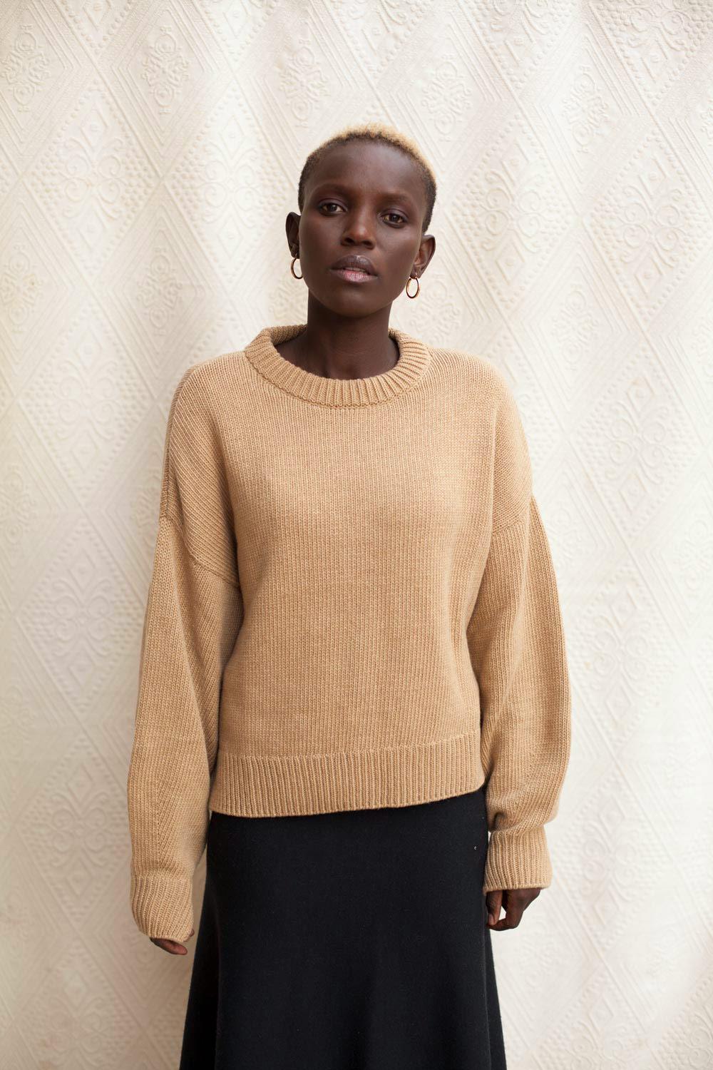 Florenz Pull Cachemire Beige