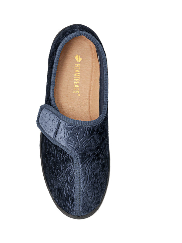 Foamtreads Chaussons Jewel 2 Bleu Marine Pour Femmes