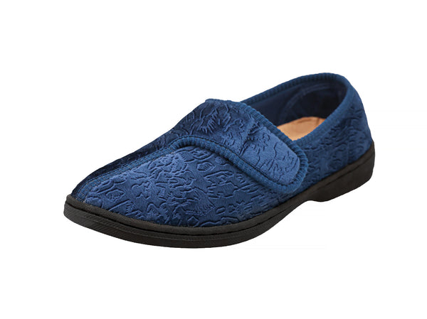 foamtreads Chaussons Jewel 2 bleu marine pour femmes