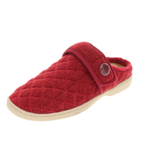 foamtreads Pantoufle Crystal Burgundy pour femmes