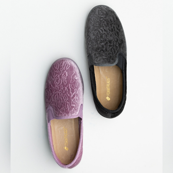 Foamtreads Pantoufle Debbie 2 Noire Pour Femmes