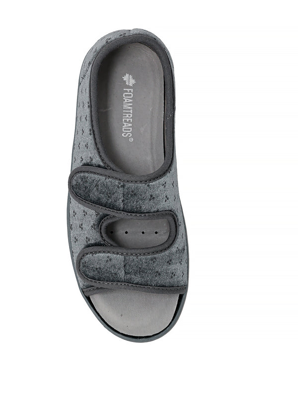 Foamtreads Pantoufle Debbien 2 Grise Pour Femmes
