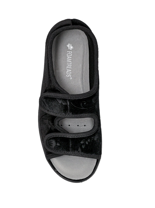 Foamtreads Pantoufle Debbien 2 Noire Pour Femmes