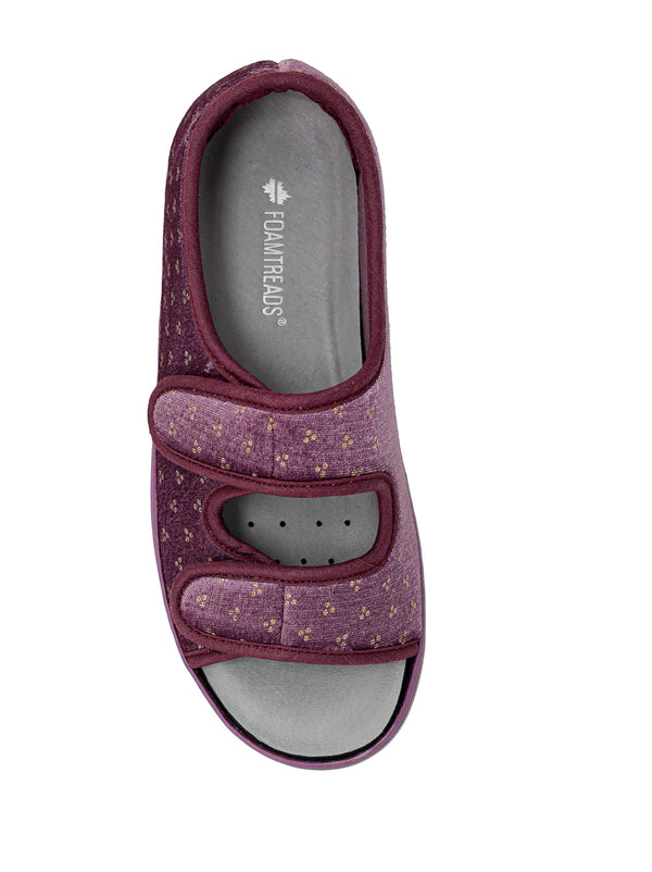 Foamtreads Pantoufle Debbien 2 Violet Pour Femmes