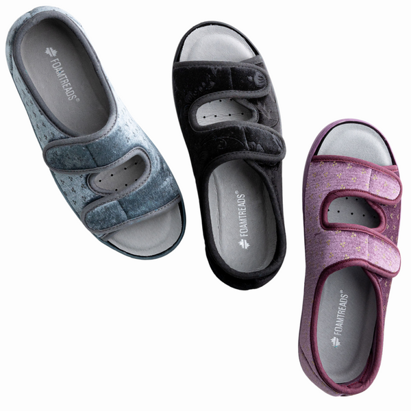 Foamtreads Pantoufle Debbien 2 Violet Pour Femmes