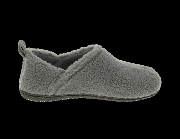 Foamtreads Pantoufle Grise En Peluche Pour Femmes