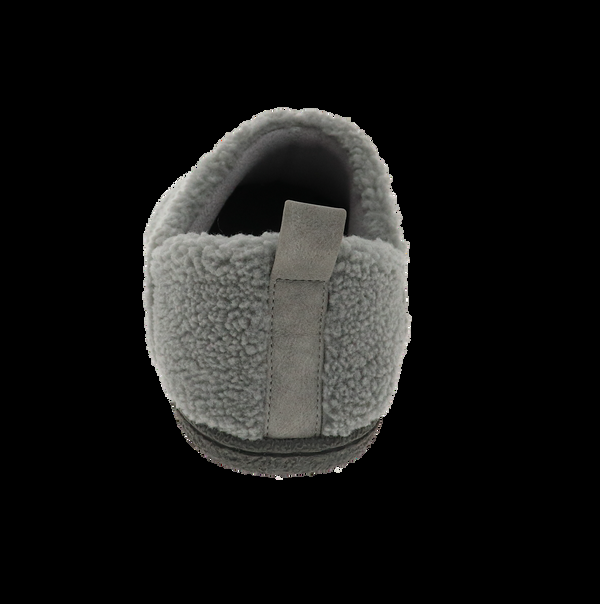 Foamtreads Pantoufle Grise En Peluche Pour Femmes