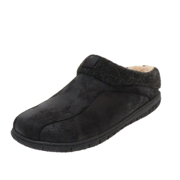 foamtreads Pantoufle Jacob noire pour hommes