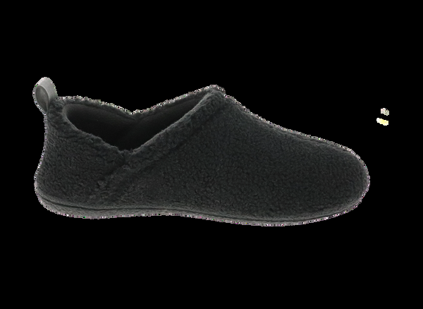 Foamtreads Pantoufle Noire En Peluche Pour Femmes