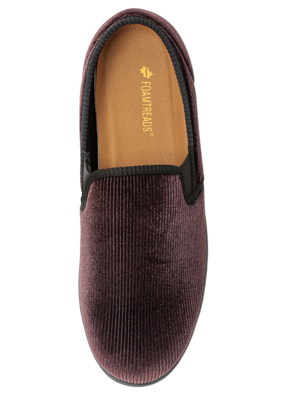 Foamtreads Pantoufle Regal 2 Aubergine Pour Hommes