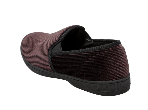 Foamtreads Pantoufle Regal 2 Aubergine Pour Hommes