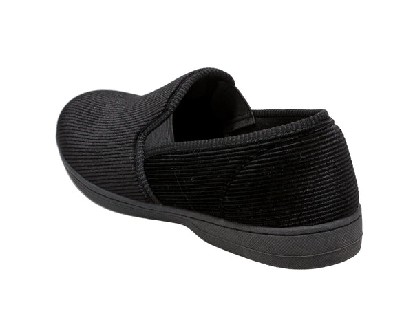 Foamtreads Pantoufle Regal 2 Noire Pour Hommes