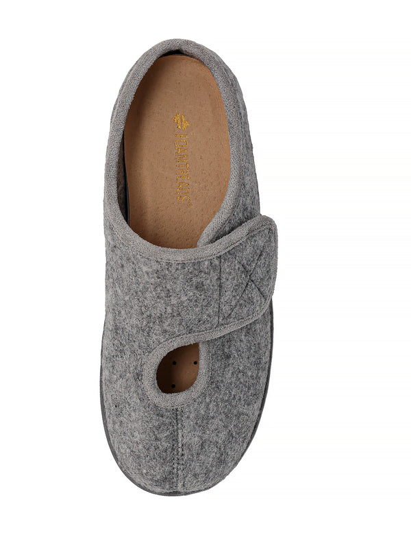 Foamtreads Pantoufle Kendale L2 En Feutre Gris Pour Femmes