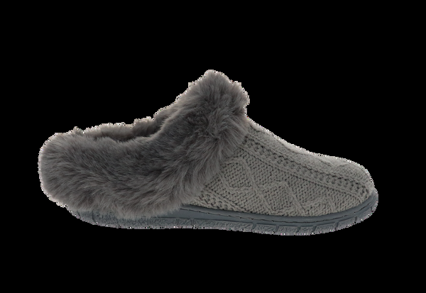 Foamtreads Pantoufle Loom En Tricot Gris Pour Femmes