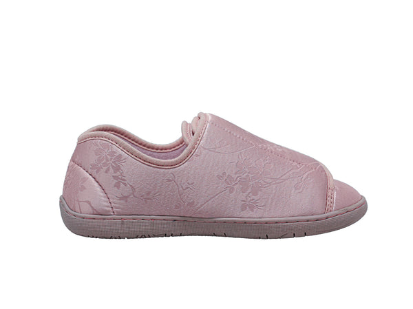 Foamtreads Pantoufle Nurse 2 Dusty Rose En Satin Pour Femmes